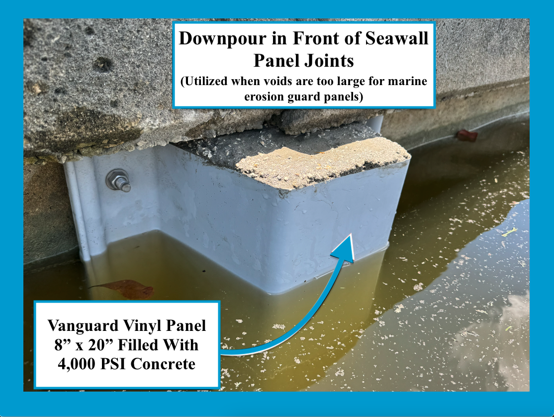 Seawall Panel Joints